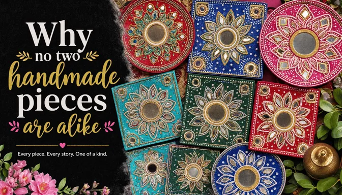 Why no two handmade pieces are alike