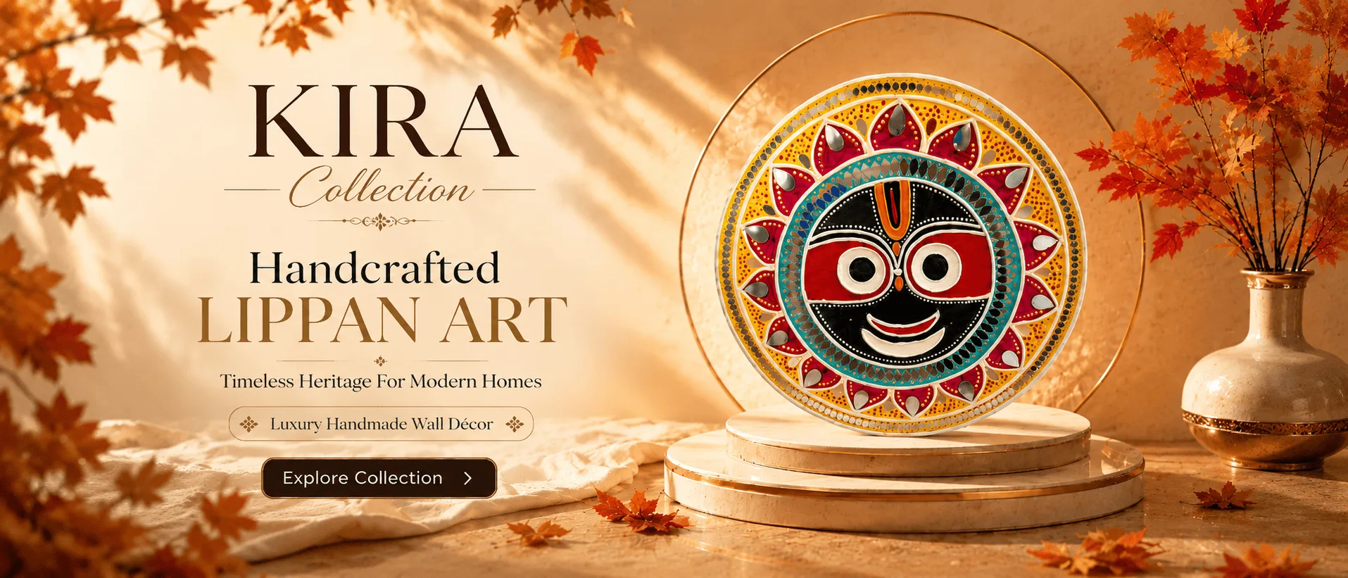 Handicraft decor by KIRA Collection