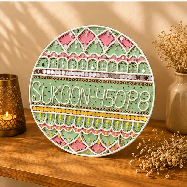 Customized Calligraphy Mandala view 4